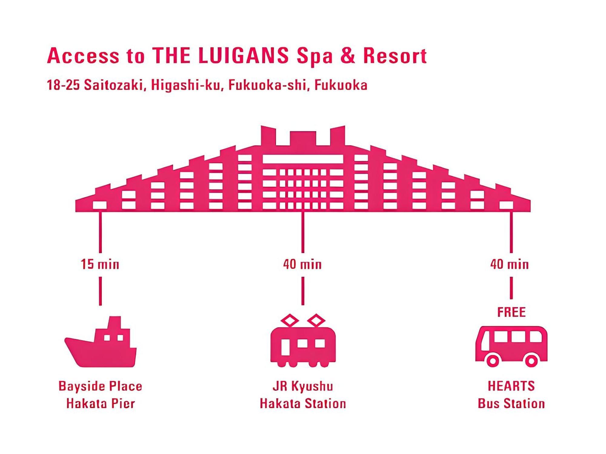 The Luigans Spa And Resort Fukuoka  Exteriör bild